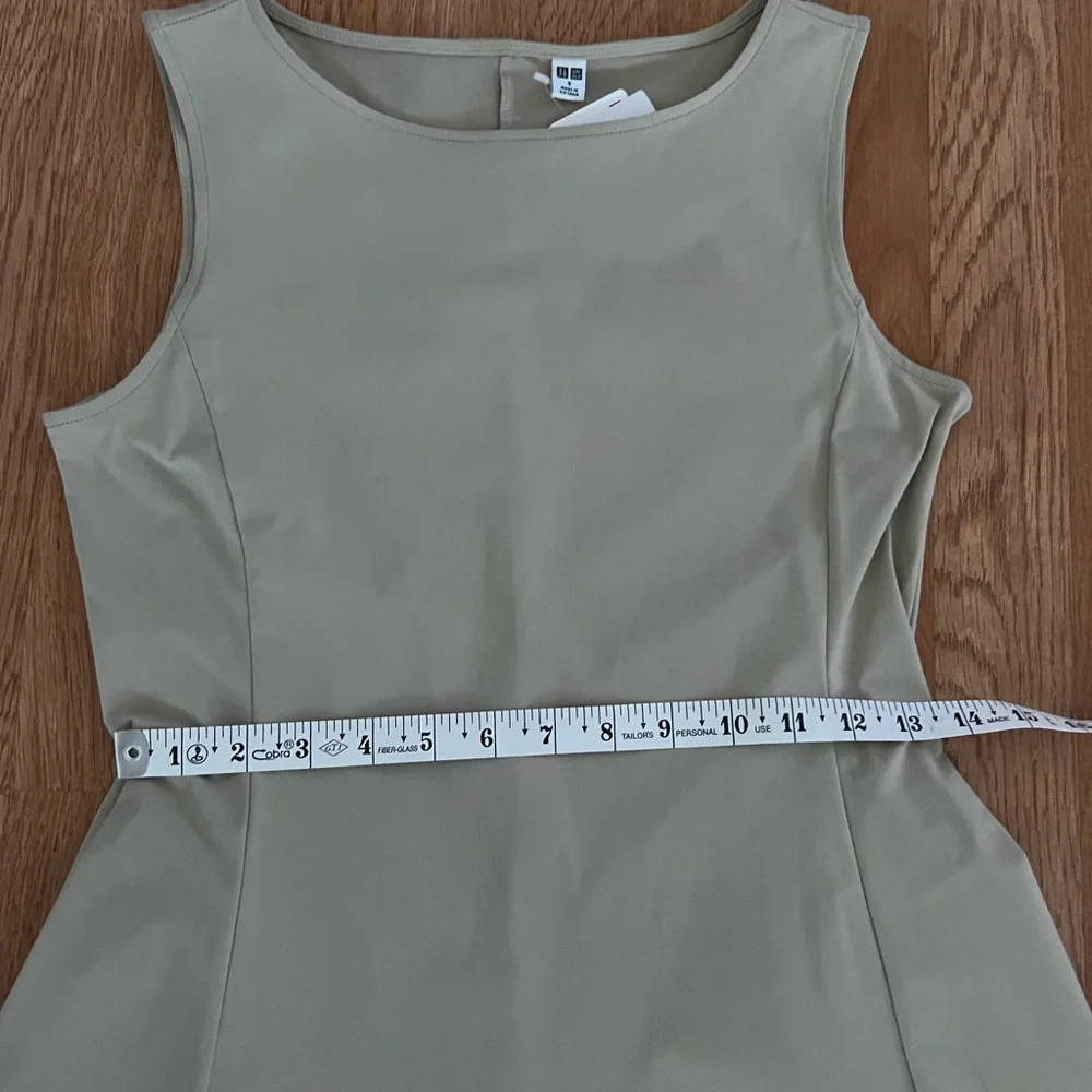 NWT Uniqlo Airism Ultra Stretch Sleeveless Midi - Picture 7 of 8
